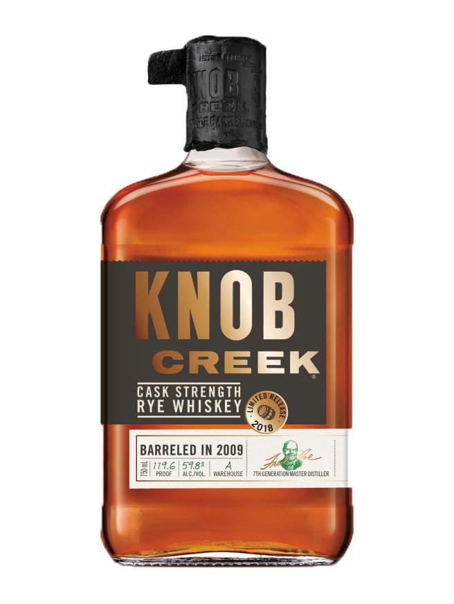 Knob Creek Cask Strength Rye Whiskey at Del Mesa Liquor
