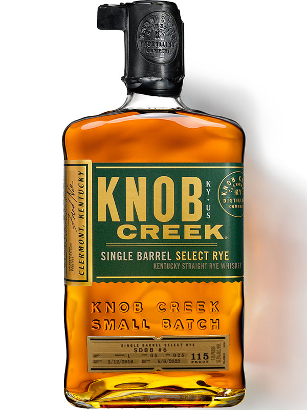 Knob Creek Single Barrel Select Rye Whiskey 'SDBB #6' at Del Mesa Liquor
