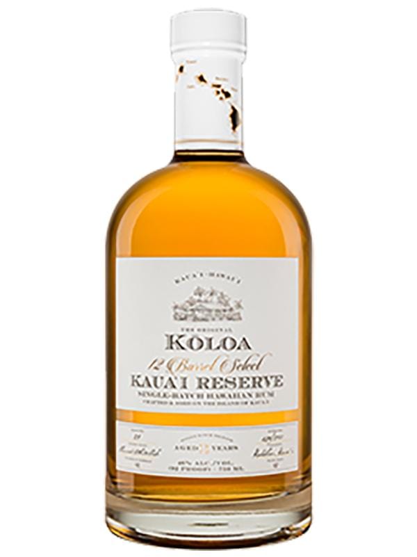 Koloa Kaua'i Reserve Aged Hawaiian Rum at Del Mesa Liquor