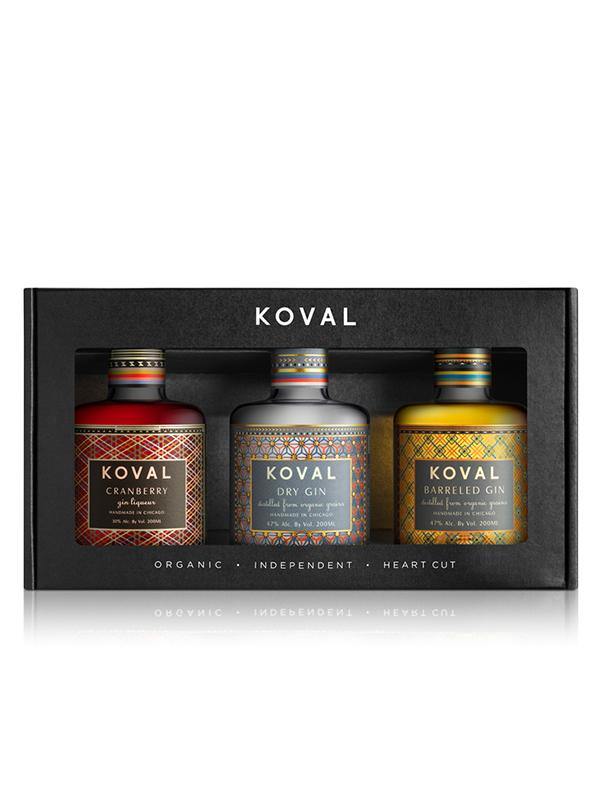 Koval Organic Gin Trio Gift Pack at Del Mesa Liquor