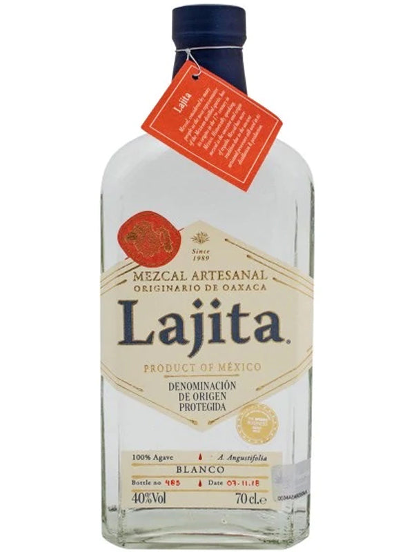 Lajita Mezcal Blanco at Del Mesa Liquor