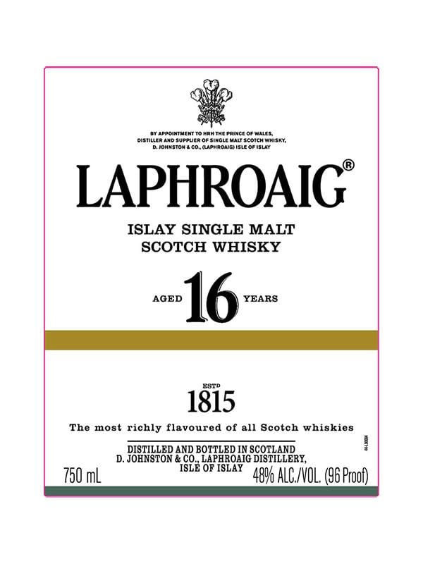 Laphroaig 16 Year Old Scotch Whisky at Del Mesa Liquor