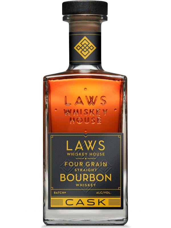 Laws Whiskey House Four Grain Straight Cask Bourbon Whiskey at Del Mesa Liquor