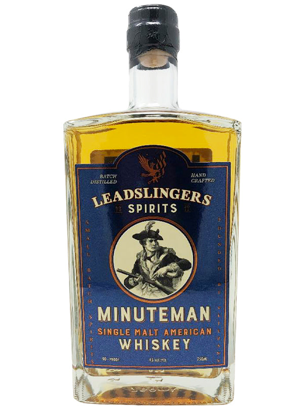 Leadslingers Minuteman American Whiskey at Del Mesa Liquor