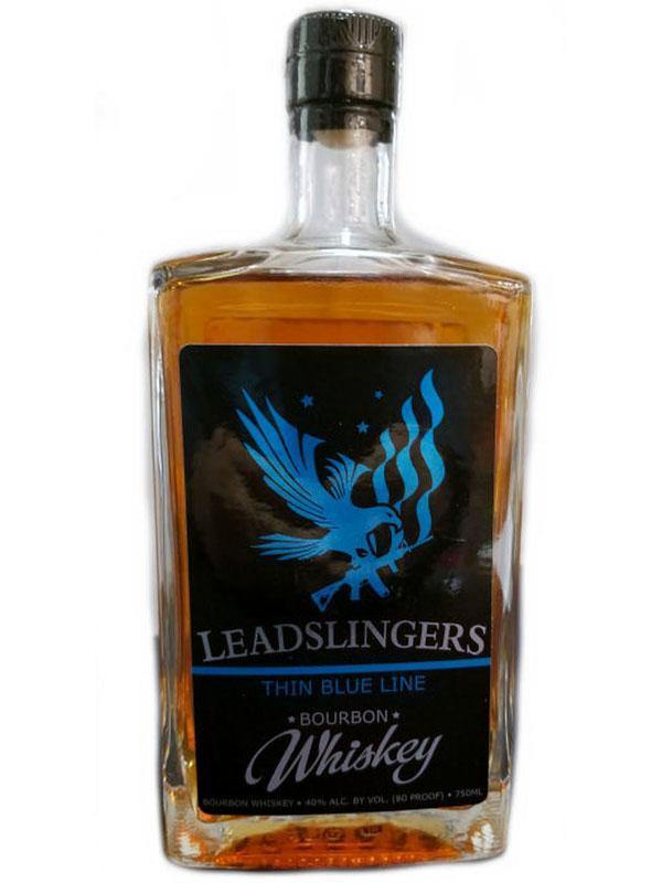 Leadslingers Thin Blue Line Bourbon Whiskey at Del Mesa Liquor