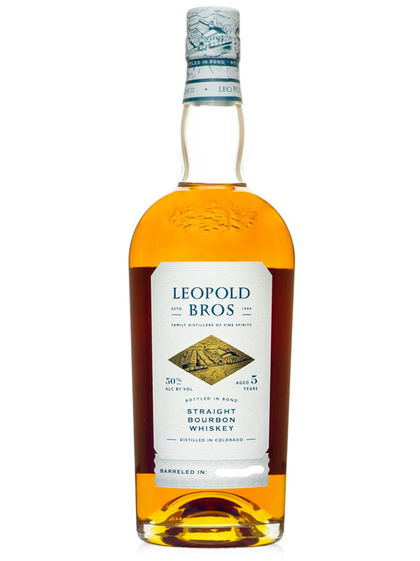 Leopold Bros 5 Year Bottled in Bond Straight Bourbon Whiskey at Del Mesa Liquor