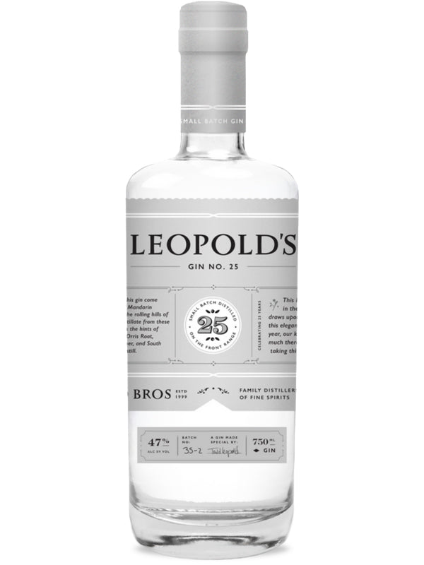 Leopold Bros Gin No. 25 at Del Mesa Liquor