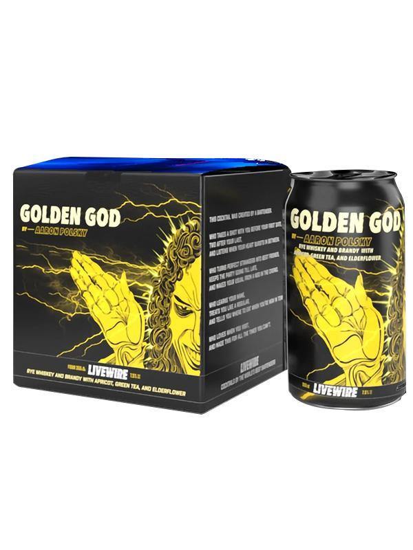 LiveWire Golden God by Aaron Polsky at Del Mesa Liquor