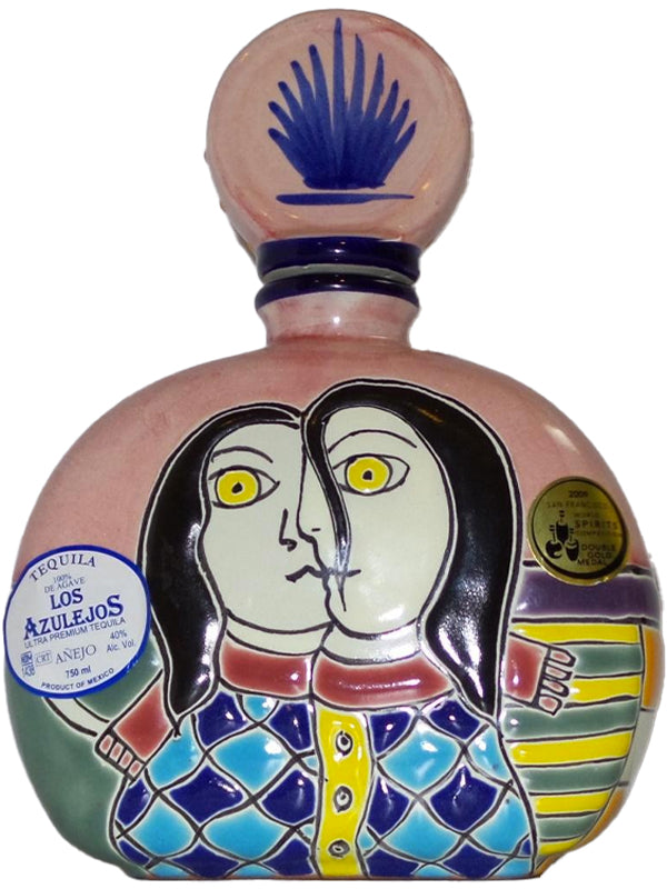 Los Azulejos Anejo Tequila Picasso Masterpiece Collection Pink at Del Mesa Liquor