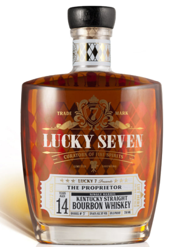 Lucky Seven The Proprietor 14 Year Old Single Barrel Bourbon Whiskey at Del Mesa Liquor
