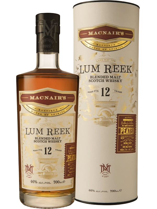 MacNair's Lum Reek 12 Year Old Peated Scotch Whisky at Del Mesa Liquor