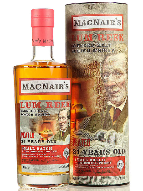 MacNair's Lum Reek 21 Year Old Peated Scotch Whisky at Del Mesa Liquor