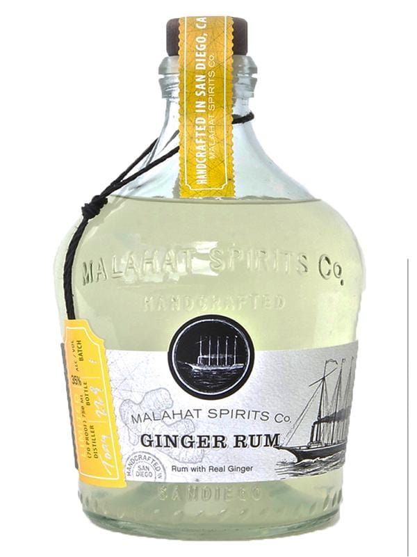Malahat Spirits Ginger Rum at Del Mesa Liquor