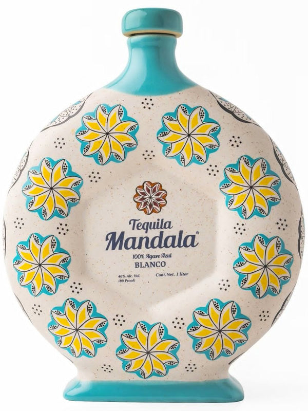 Mandala Blanco Tequila Ceramic at Del Mesa Liquor