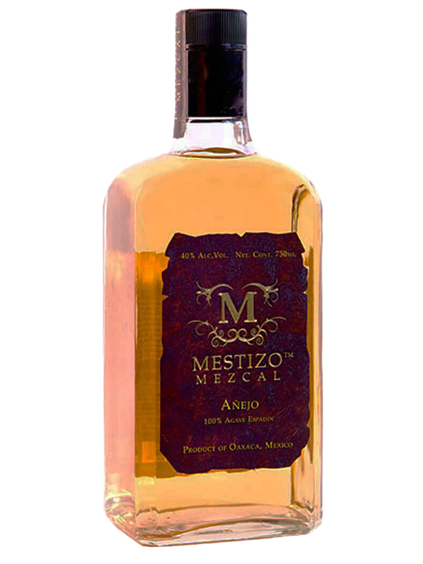 Mestizo Mezcal Espadin Anejo at Del Mesa Liquor