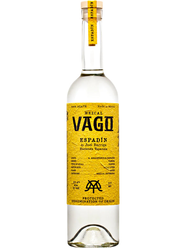 Mezcal Vago Espadín by Joel Barriga at Del Mesa Liquor
