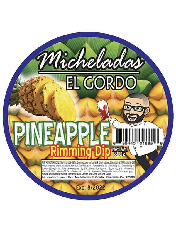 Micheladas El Gordo Pineapple Rimming Dip Chamoy at Del Mesa Liquor