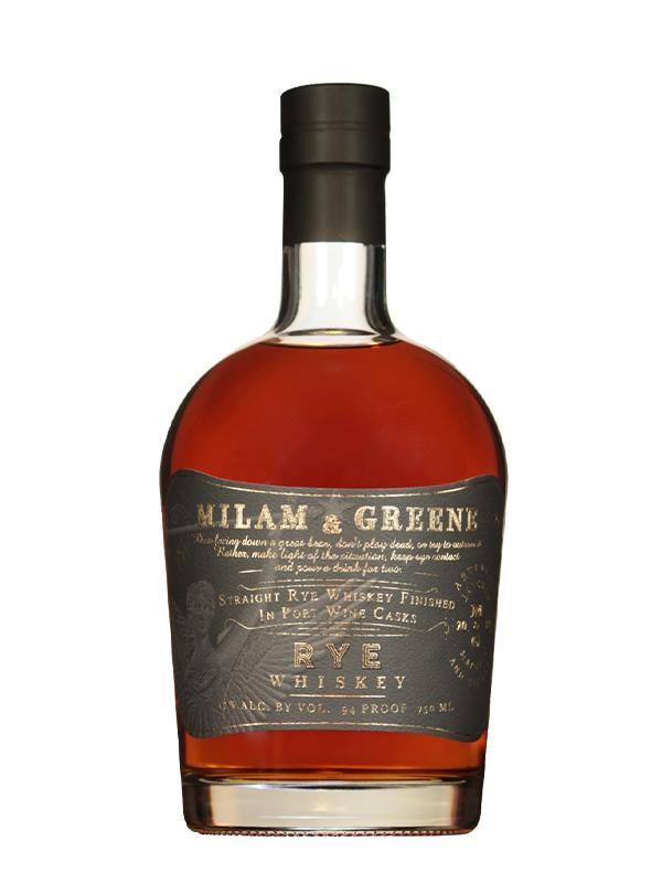 Milam and Greene Straight Rye Whiskey at Del Mesa Liquor