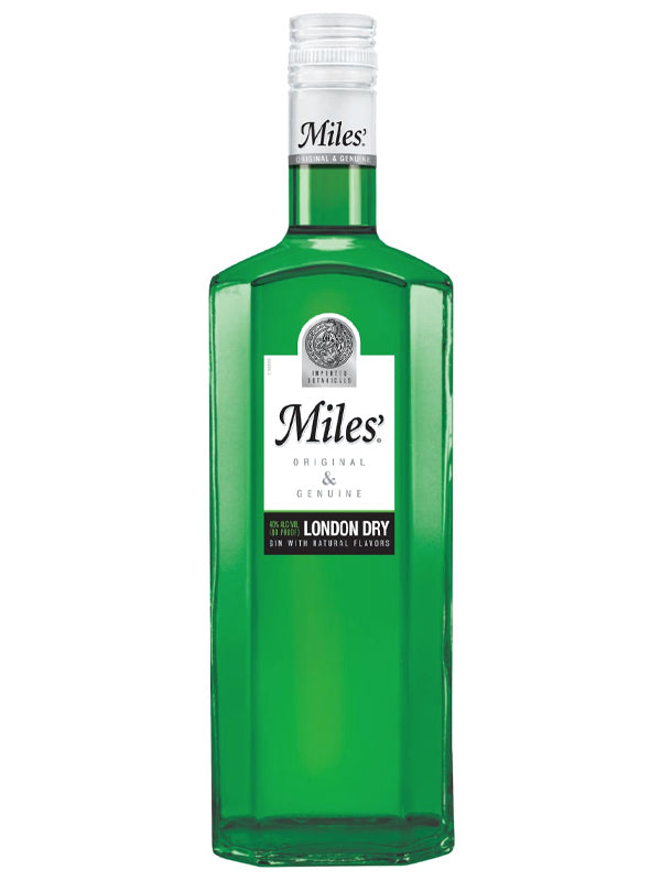 Miles' London Dry Gin at Del Mesa Liquor