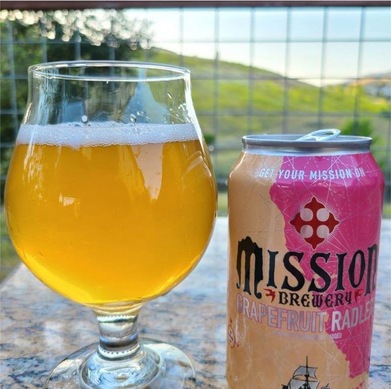 Mission Brewery Grapefruit Radler at Del Mesa Liquor