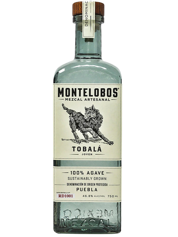 Montelobos Mezcal Tobala Joven at Del Mesa Liquor