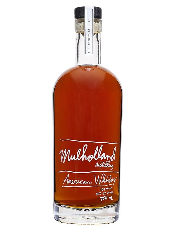 Mulholland Distilling American Whiskey at Del Mesa Liquor