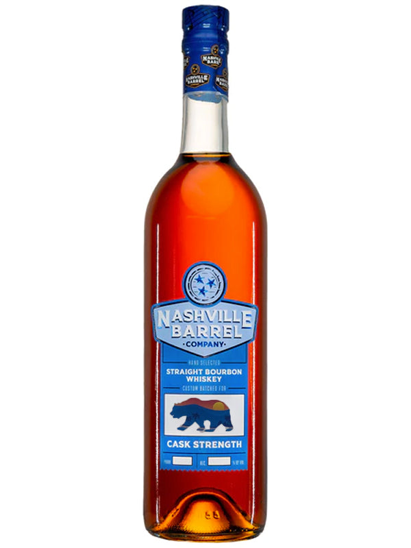 Nashville Barrel Company Cask Strength Bourbon Whiskey California Exclusive at Del Mesa Liquor