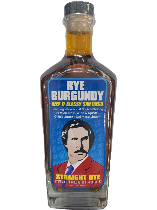 Nashville Barrel Company Single Barrel Rye Whiskey 'Rye Burgundy'