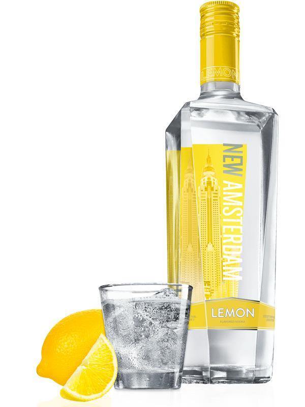 New Amsterdam Lemon Vodka at Del Mesa Liquor