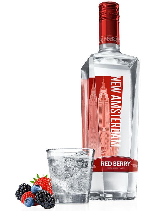 New Amsterdam Red Berry Vodka at Del Mesa Liquor