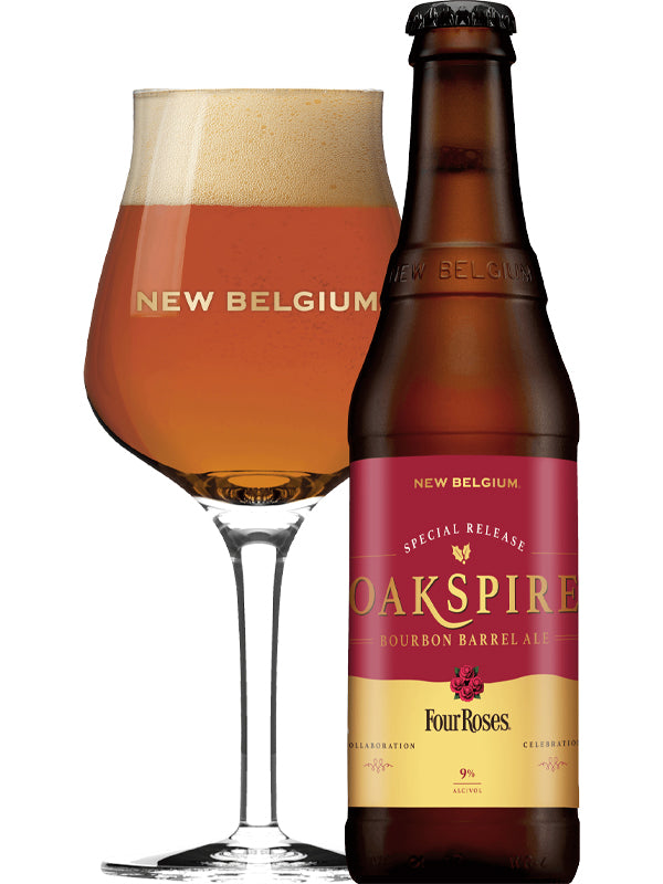 New Belgium Brewing 'Oakspire' Four Roses Collaboration Bourbon Barrel Ale at Del Mesa Liquor