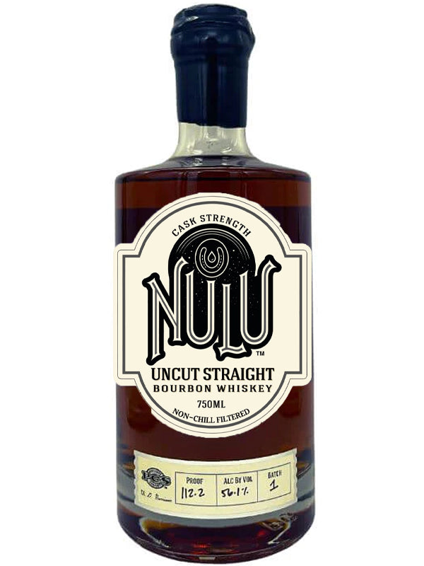 Nulu Cask Strength Uncut Straight Bourbon Whiskey Batch 1
