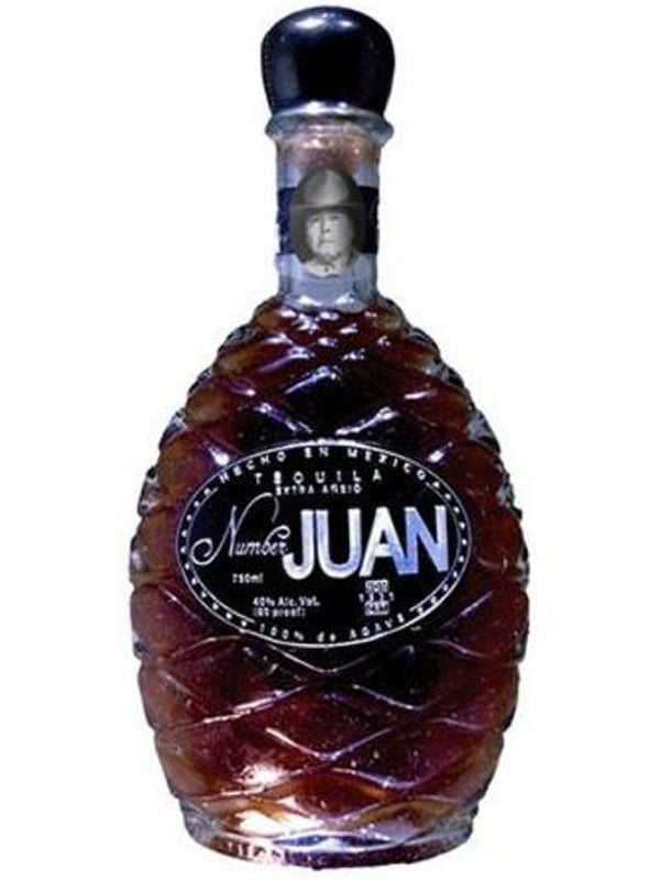 Number Juan Extra Anejo Tequila at Del Mesa Liquor