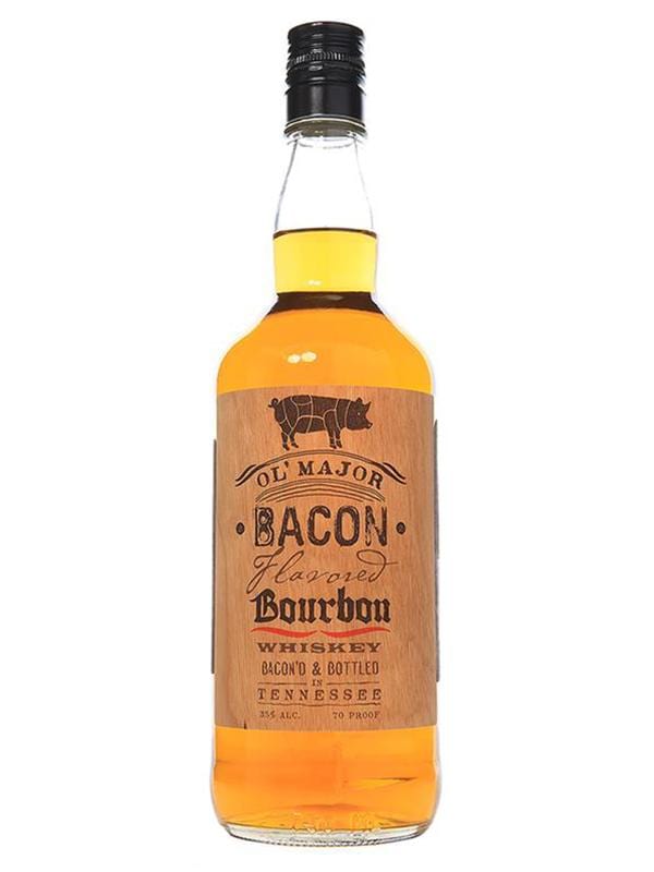 Ol' Major Bacon Flavored Bourbon Whiskey at Del Mesa Liquor