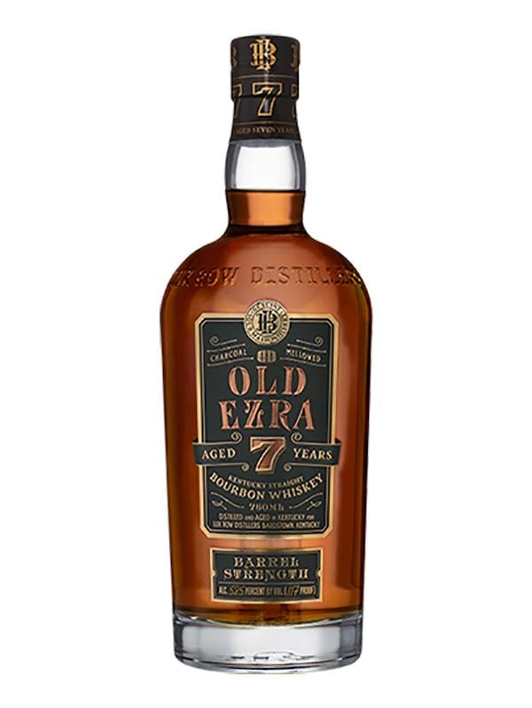 Ezra Brooks Old Ezra 7 Year Old Barrel Strength Bourbon Whiskey at Del Mesa Liquor