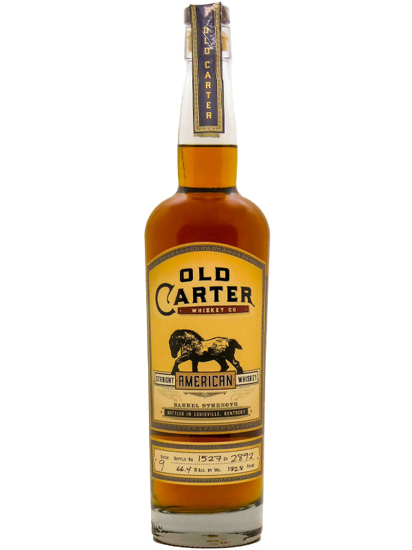 Old Carter American Whiskey Batch 9 at Del Mesa Liquor