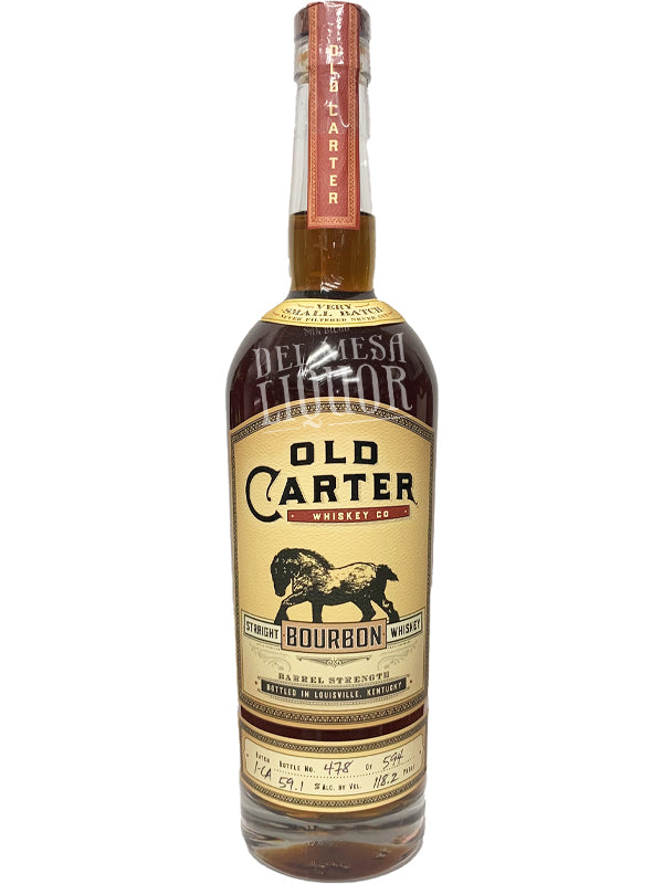 Old Carter Very Small Batch Bourbon Whiskey Batch 1-CA at Del Mesa Liquor