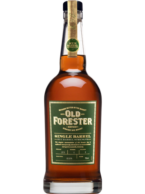Old Forester Single Barrel Barrel Strength Rye Whiskey at Del Mesa Liquor