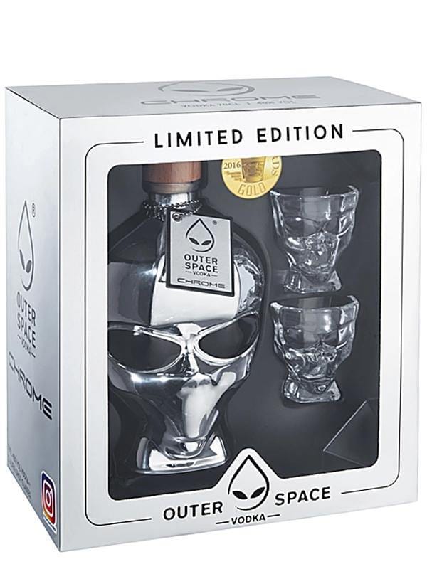 Outerspace Chrome Vodka Limited Edition Gift Set at Del Mesa Liquor
