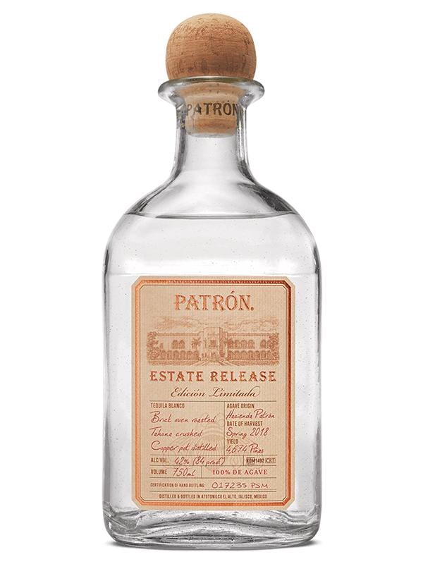 Patrón Estate Release Blanco Tequila at Del Mesa Liquor