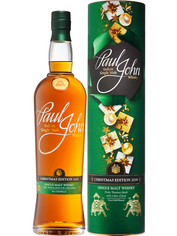 Paul John 'Christmas Edition' Indian Single Malt Whisky 2019