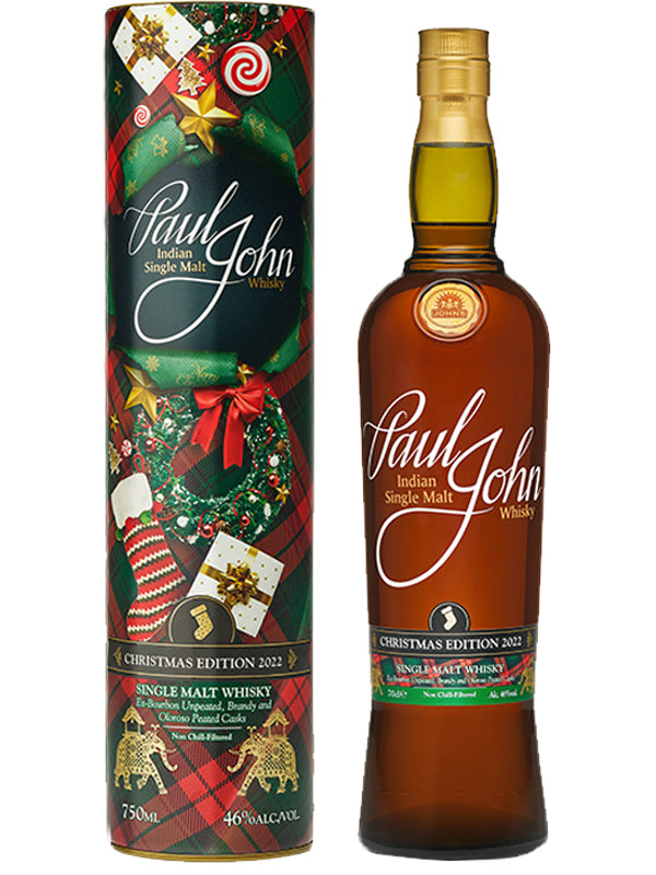 Paul John 'Christmas Edition' Indian Single Malt Whisky 2022