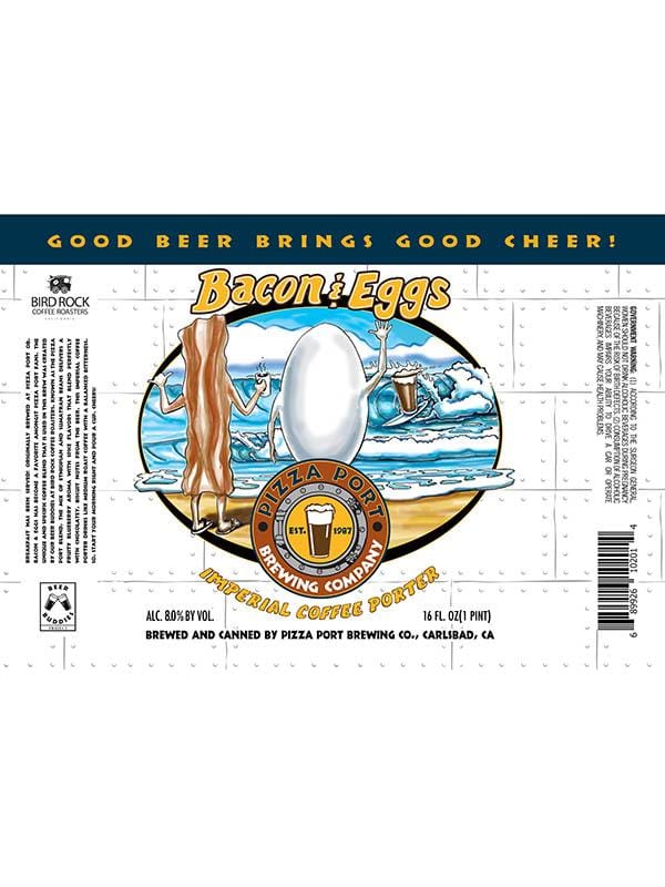 Pizza Port Bacon & Eggs Imperial Coffee Porter at Del Mesa Liquor