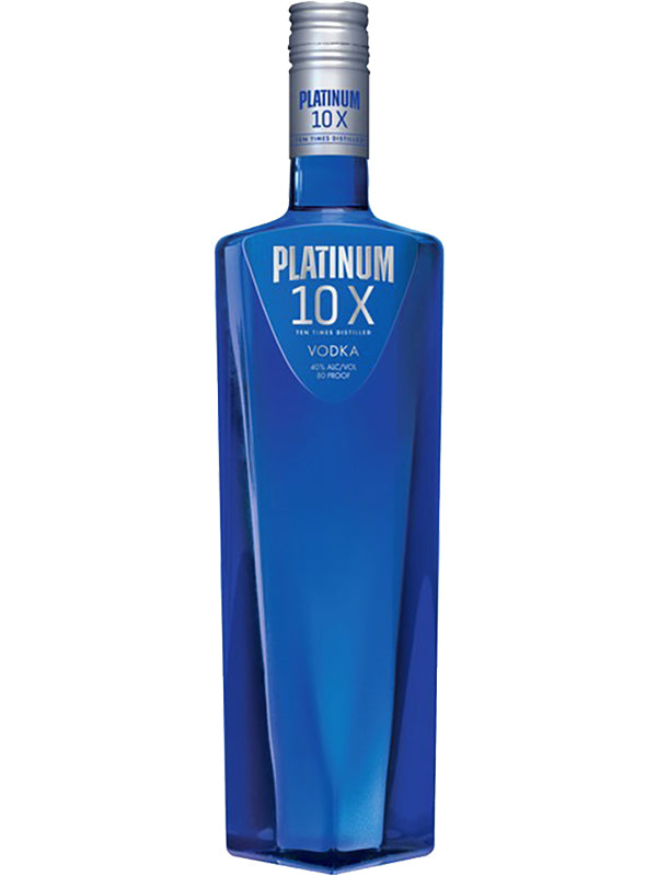Platinum 10X Vodka at Del Mesa Liquor