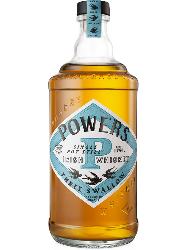 Powers Three Swallow Irish Whiskey at Del Mesa Liquor