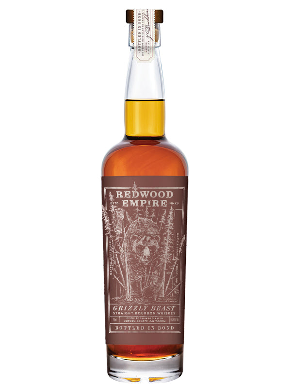 Redwood Empire Grizzly Beast Bottled In Bond Bourbon Whiskey at Del Mesa Liquor