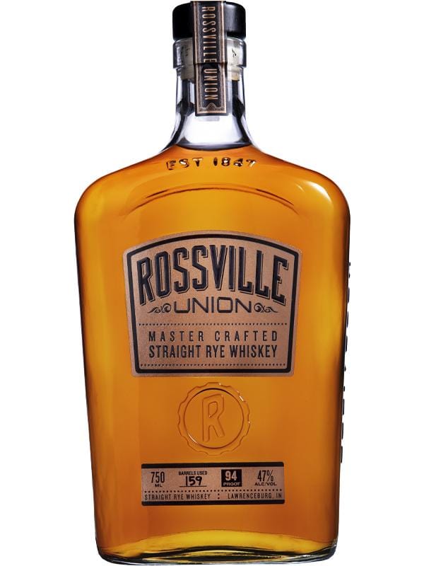 Rossville Union Master Crafted Straight Rye Whiskey at Del Mesa Liquor
