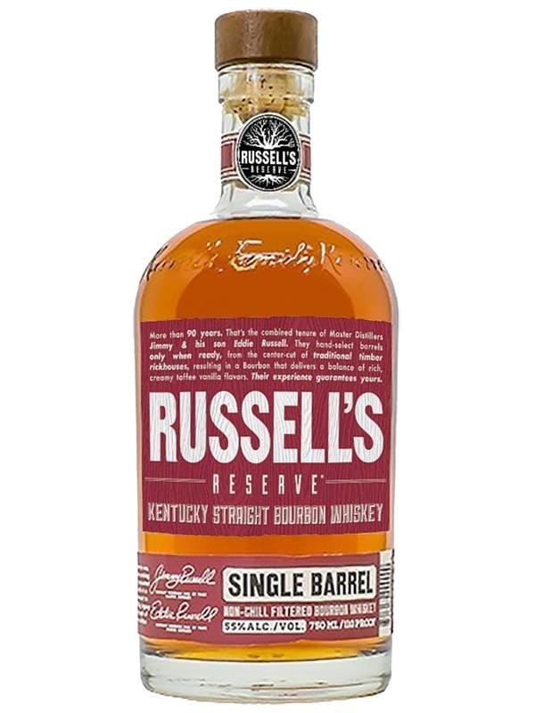 Russell's Reserve Single Barrel Bourbon Whiskey at Del Mesa Liquor