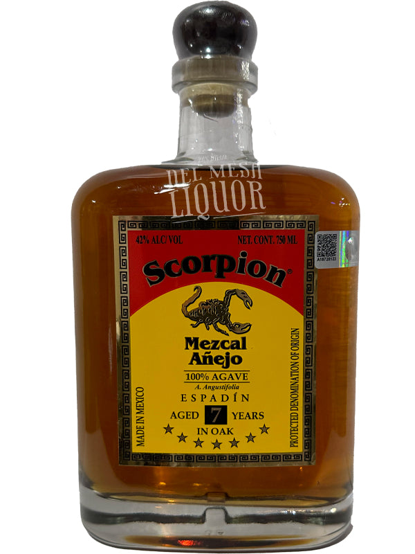 Scorpion Mezcal Anejo Espadin 7 Year at Del Mesa Liquor