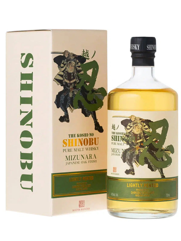 Shinobu Pure Malt Whisky Lightly Peated Mizunara Oak Finish at Del Mesa Liquor